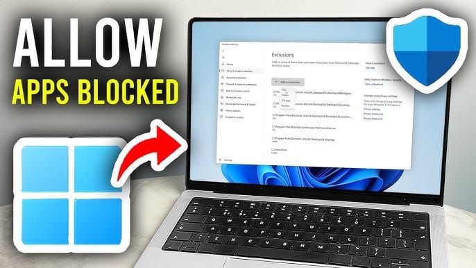Manually Allow a Blocked File or App in Windows Security 7 Manually Allow a Blocked File or App in Windows Security