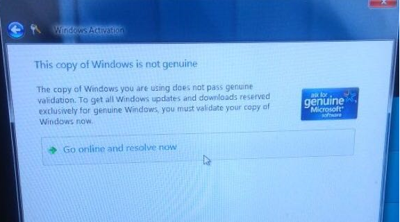 Fix “This Copy of Windows Is Not Genuine” Error