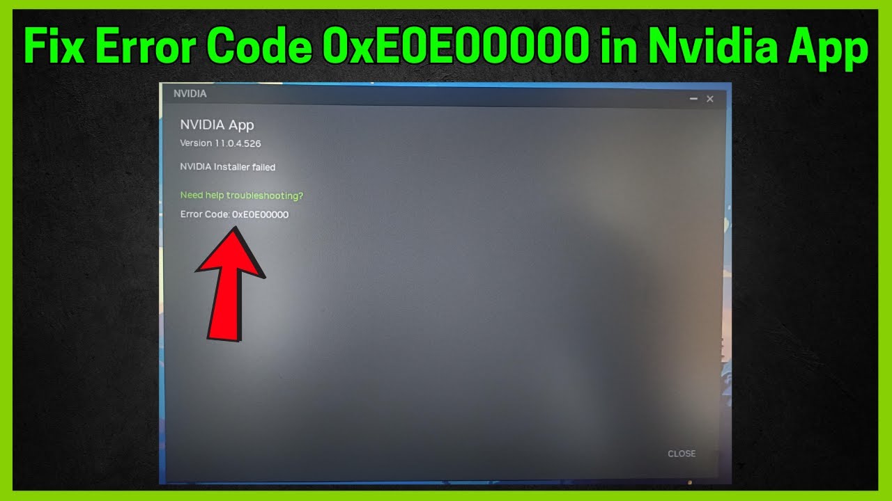 How to Fix Error Code 0xE0E00000 (Complete Guide) 10 How to Fix Error Code 0xE0E00000 (Complete Guide)