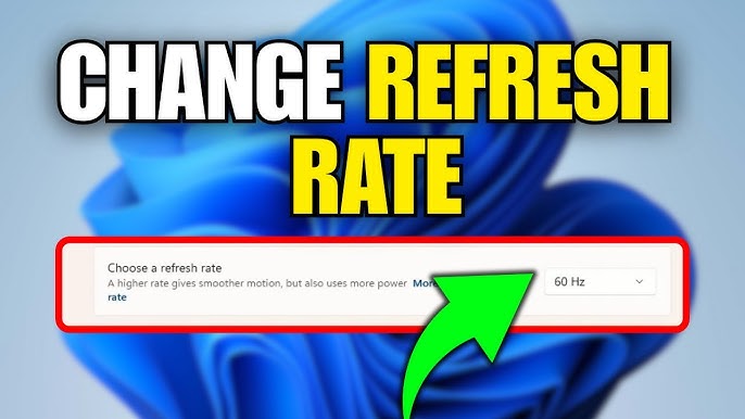 Sync Refresh Rates for Smooth Playback on Windows 11 PCs