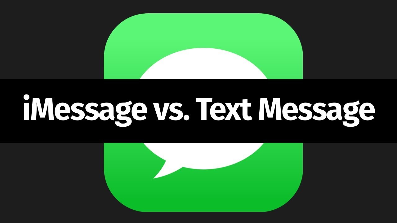 What Is the Difference Between iMessage and SMS?