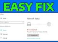Fix Ethernet Not Working Windows 10 Easily Fast