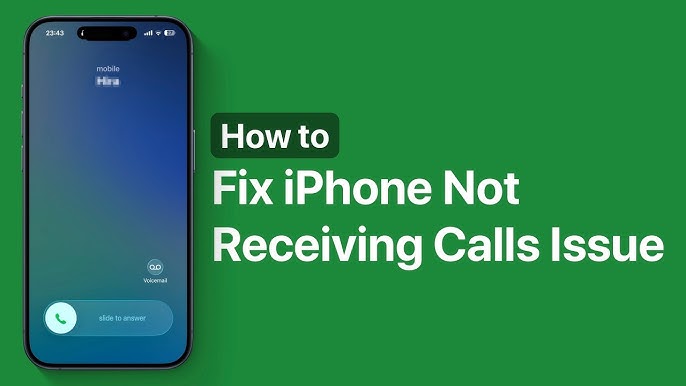 Fix iPhone Not Receiving or Making Calls Easily Now 1 Fix iPhone Not Receiving or Making Calls Easily Now