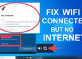 Fix WiFi Connected But No Internet Windows Issue 12 Fix WiFi Connected But No Internet Windows Issue