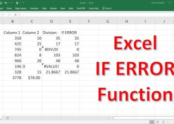 ISERROR Function in Excel Secrets for Smart Users